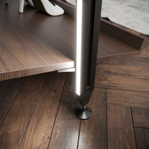 PA02 Профиль опорный 5,5м A21 Латунь