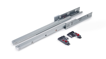Направляющие механизмы B-Slide DB8781Zn/450 скрытого монтажа с доводчиком
