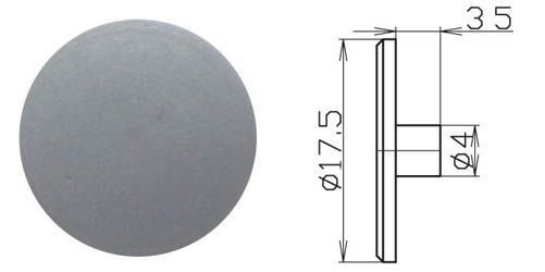 Заглушка д/эксцентрика №18