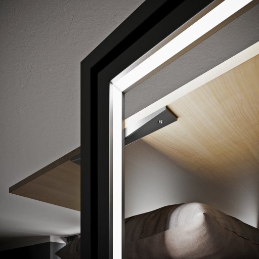 PA02 Профиль опорный 5,5м A21 Латунь