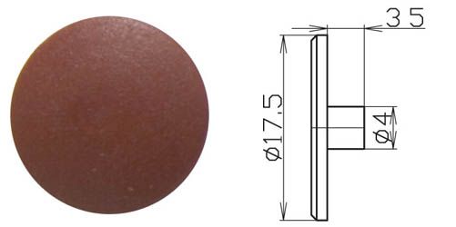 Заглушка д/эксцентрика  №6