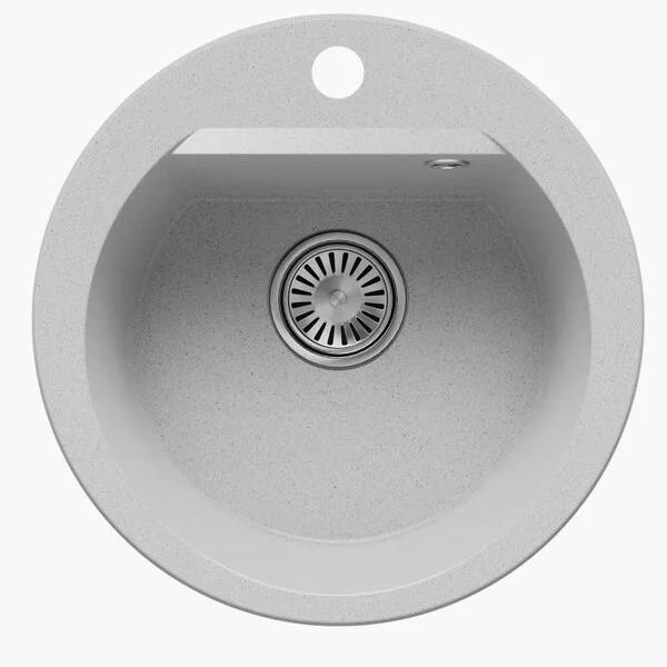 Кухонная мойка Polygran ATOL-520 (№314 Светло-серый)