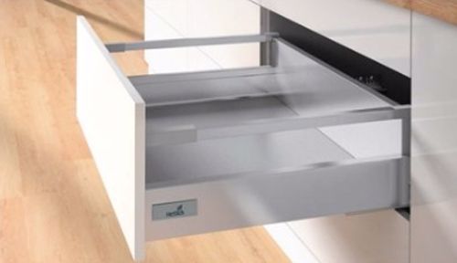 Ком-кт короба InnoTech Atira полн. выдв. с Silent System NL420, H144, релинги, серый, 9228895