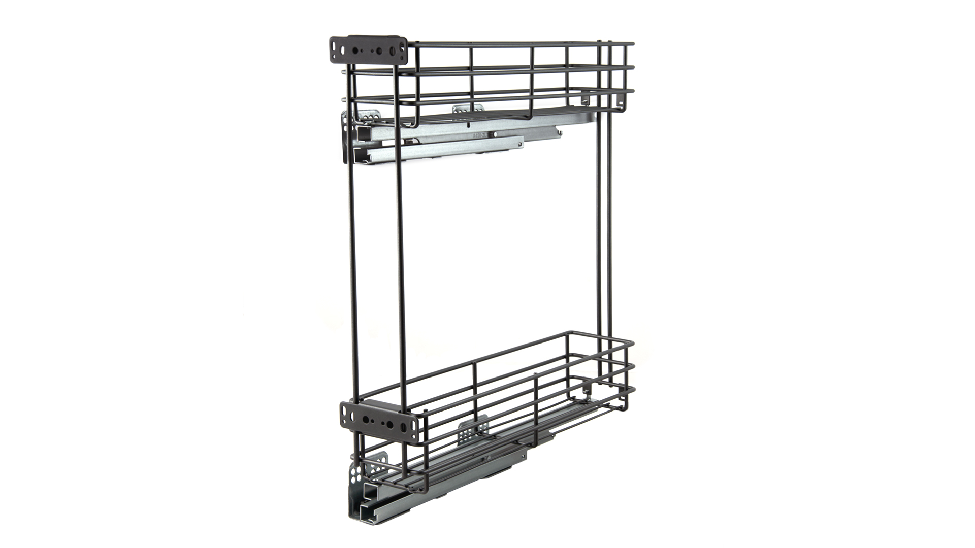 KR08/1/3/150/L/GRPH Корзина левая (графит) (комплектация KR07/1/0/150/GRPH+DB6141Zn/L450)  Boyard