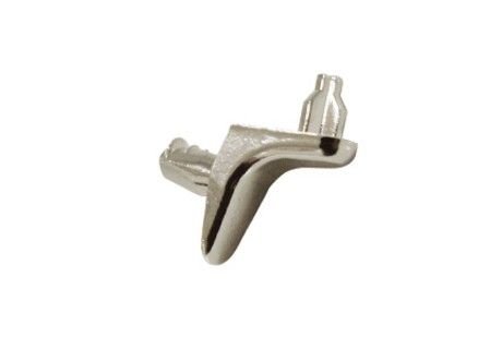 Полкодержатель P901Ni.59 (никель), с фиксирующим трёхгранным штифтом (Boyard)