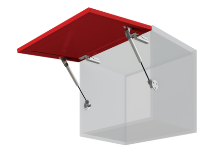 Газовый лифт GL102GR/80/3 нагрузка 80Н/8кг