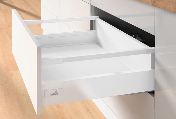 Ком-кт короба InnoTech Atira полн. выдв. с Silent System NL420, H144, релинги, белый, 9230053