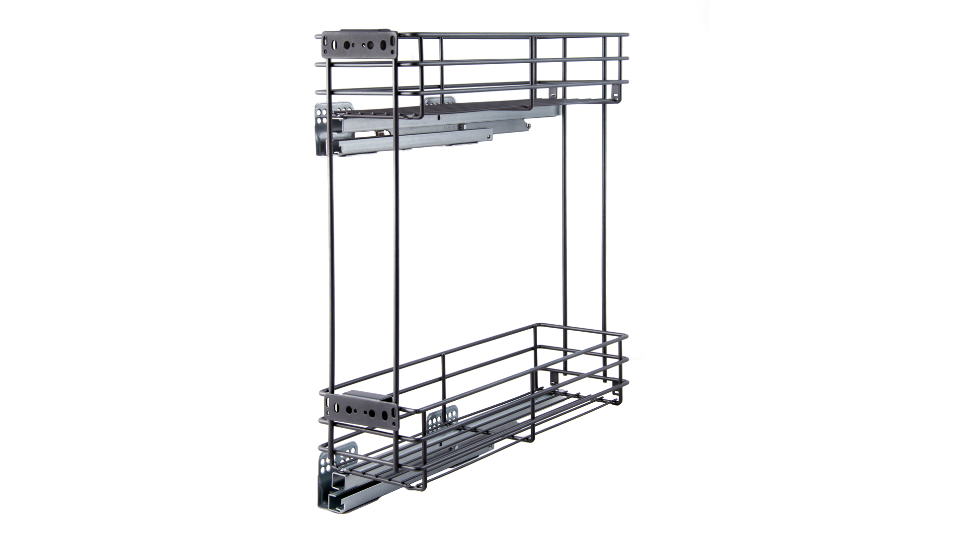 KR08/1/3/200/L/GRPH Корзина левая (графит) (комплектация KR07/1/0/200/GRPH+DB6141Zn/L450)  Boyard