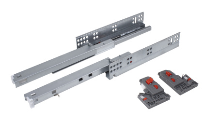Направляющие механизмы B-Slide DB8781Zn/300 скрытого монтажа с доводчиком