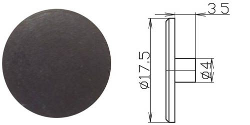 Заглушка д/эксцентрика  №9