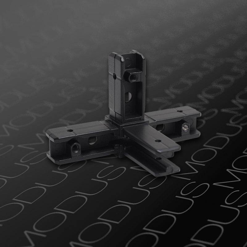 4L уголок соединительный для KS (в комплекте винты 4х12 4шт) A26 Черный матовый