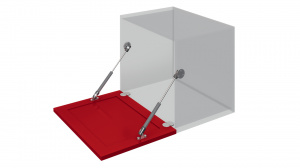 Секретерный газовый лифт GL103GRPH/50/3