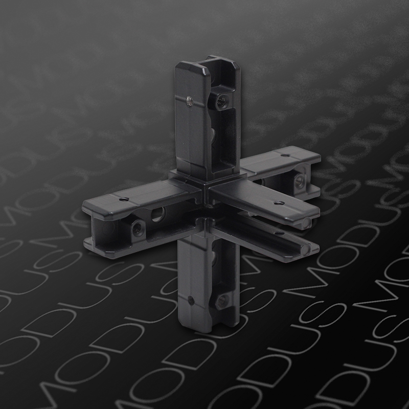 5L уголок соединительный для KS (в комплекте винты 4х12 5шт) A26 Черный матовый