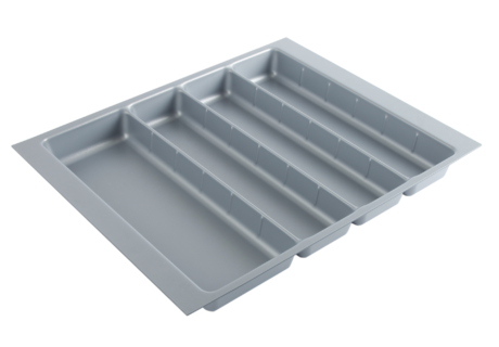 PC01/GR/530х480 - Поддон д/столовых приборов (серый), Boyard