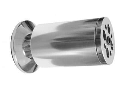 N302CP/CP.1 - Опора (хром полир./хром полир.) h=100мм, метал. регулир. (Boyard)