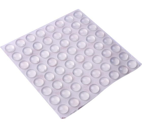 Амортизирующий элемент Pacific PC2851 (9*2мм) круглый прозрачный (50шт./л)