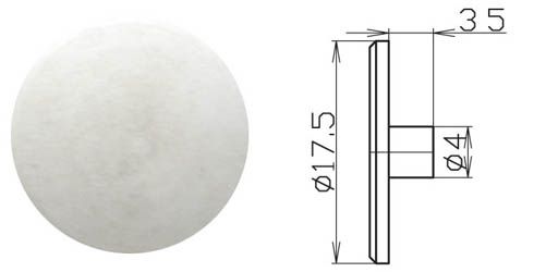 Заглушка д/эксцентрика №23