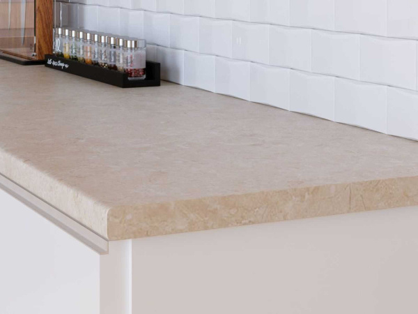 Столешница АМК-Троя Аламбра 4026/SO** (3000*600*38мм R8) 1скр. оборот: Бумага CRYSTAL