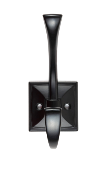 Мебельный крючок GERALD K216BL.8 (BL - Чёрный матовый)