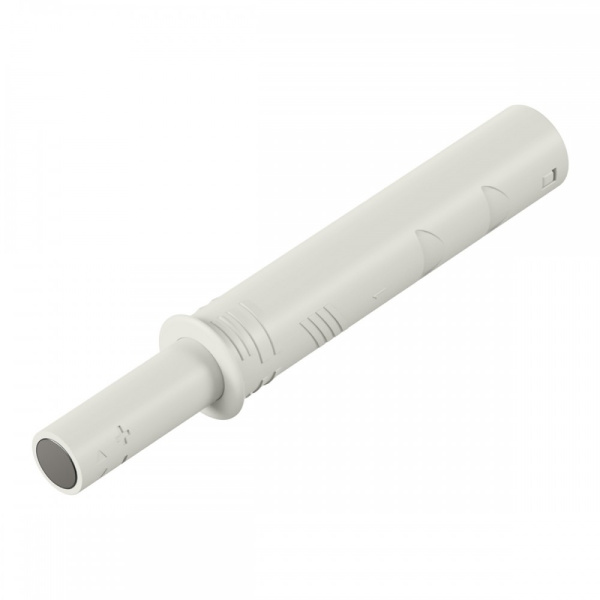 Механизм Push to open Magnet для петель, под запрессовку, короткий ход, белый, 9375982