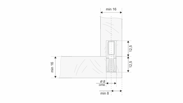 Стяжка B-fix ST09/03/2/RdGr/01 (Boyard)
