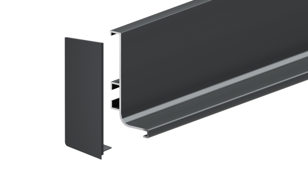 Заглушки GOLA BALANCE RZ051.04BL (BL - Матовый чёрный)