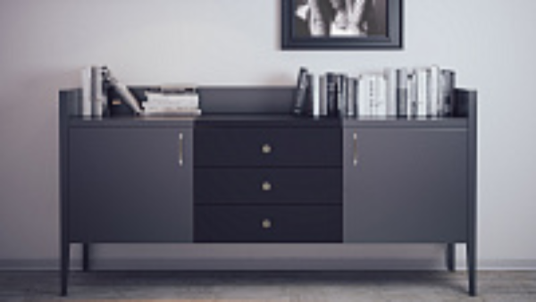 Мебельная ручка ELL RC333MBSN.4 (MBSN - Матовый атласный никель)