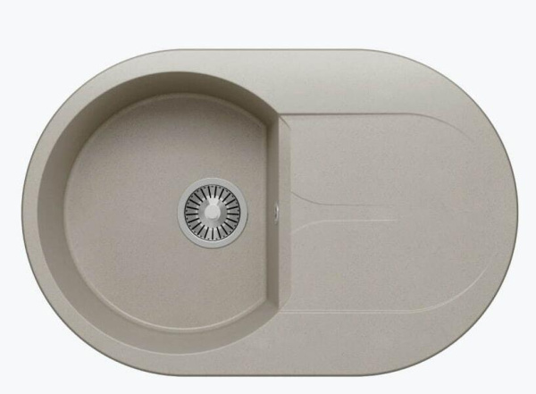 Кухонная мойка Polygran ATOL-760 (№14 Серый)