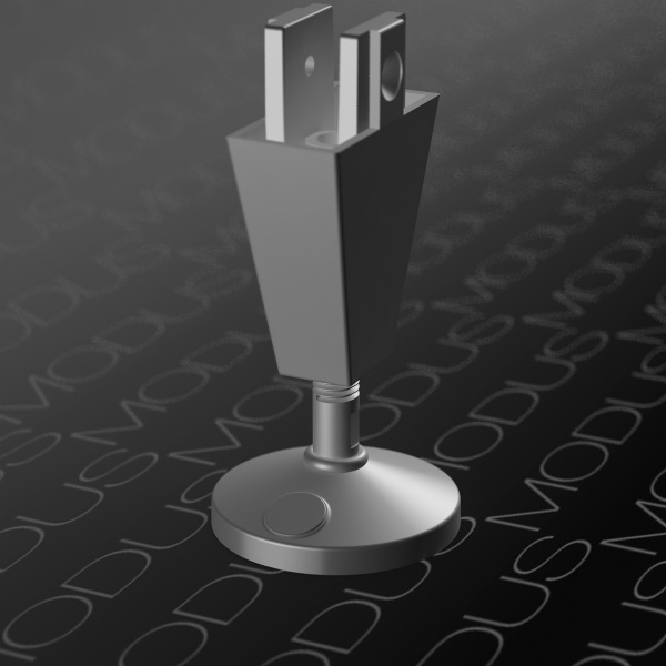 KPP01 Комплект крепления к полу A21 Латунь