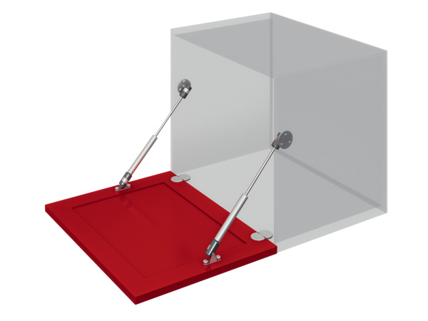 Секретерный газовый лифт GL103GR/100/3