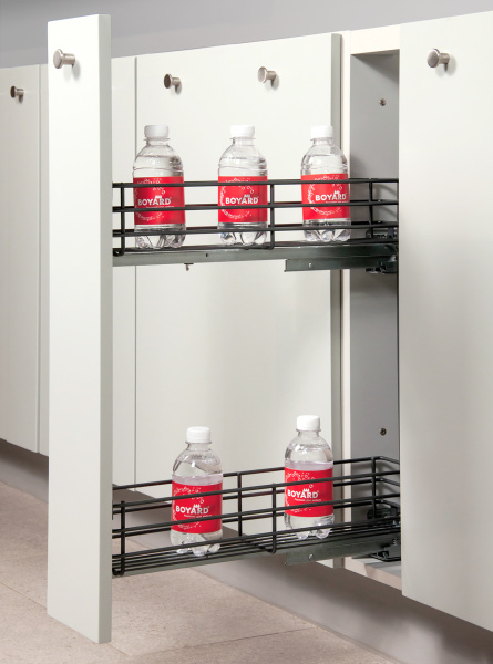 KR08/1/3/150/R/GRPH Корзина правая (графит) (комплектация KR07/1/0/150/GRPH+DB6241Zn/R450)  Boyard