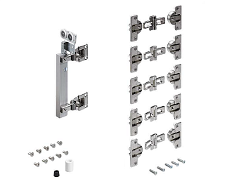 Комплект фурнитуры WingLine 230 для 1 складной двери, левый, 10083