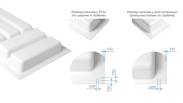 Блок для ножей BLӦKI PC15/W/206x430