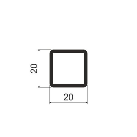 KS1 Профиль для каркасной системы KS1 5м A21 Латунь