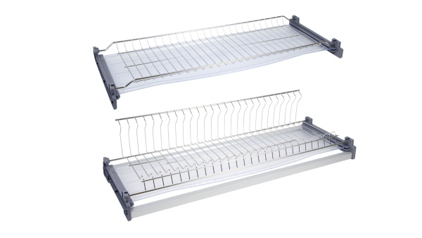 Сушка д/посуды GLORIA SU16/800мм, с 2-мя поддонами (нержавеющая сталь)  Boyard