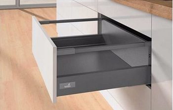 Ком-кт короба InnoTech Atira полн. выдв. с Silent System NL470, H176, релинги, антрацит, 9234557