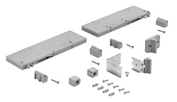 Комплект демпферов Silent SystemM TopLine L, 2 двери, перед верх, пан. огран. хода, закрыв., 9169652