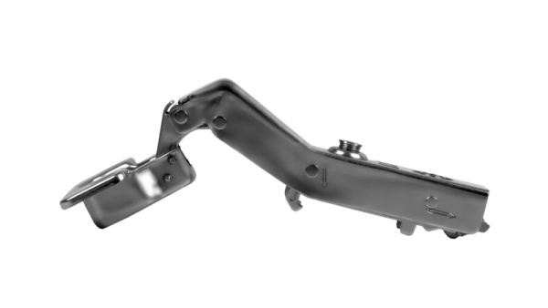 Мебельная петля EVO LINE 45S H845C02/BN вкладная с пруж. и аморт.Clip-on 135˚