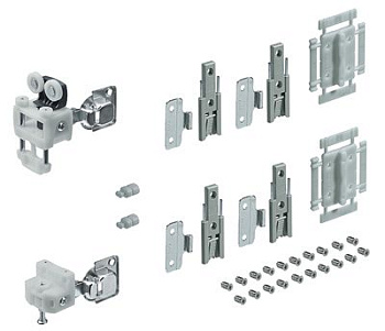 Комплект фурнитуры WingLine L 12кг. без самозакрывания, левый, 9237905
