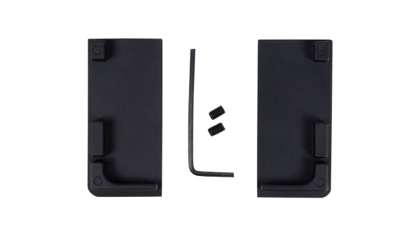 Заглушки GOLA BALANCE RZ051.04BL (BL - Матовый чёрный)