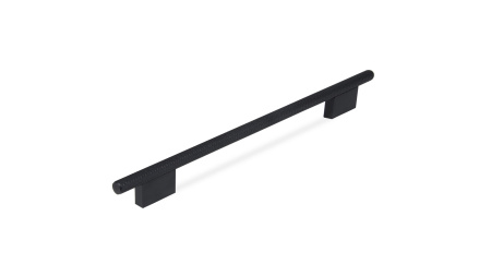 Мебельная ручка AL ROCK RS325BL.5/288 (BL - Матовый черный)