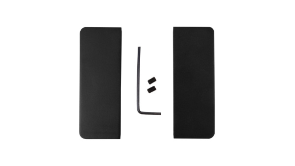 Заглушки GOLA BALANCE RZ050.04BL (BL - Чёрный матовый)