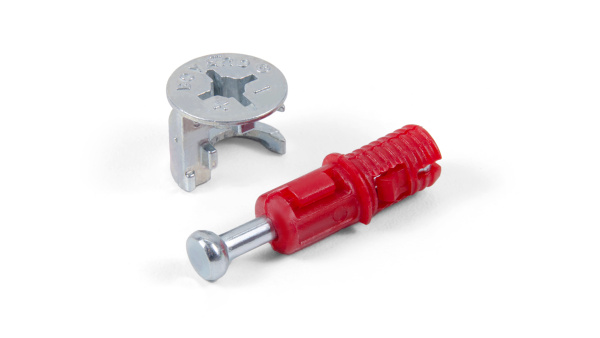 Эксцентрик  15x12мм+дюбель, быст. монт. d =8 (Арт. ST01/54/6/RdZn/01) Boyard