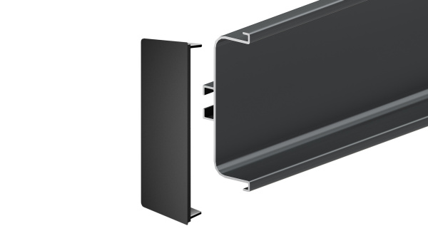 Заглушки GOLA BALANCE RZ050.04BL (BL - Чёрный матовый)