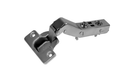 Мебельная петля EVO LINE 45S H845C02/BN вкладная с пруж. и аморт.Clip-on 135˚