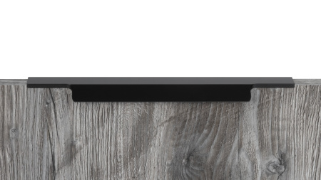 Мебельная ручка ARCA RT115BL.1/192/300 (BL - Матовый чёрный)