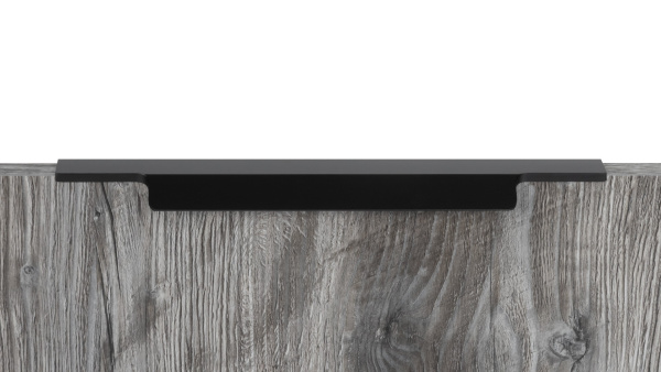 Мебельная ручка ARCA RT115BL.1/192/300 (BL - Матовый чёрный)