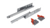 Направляющие механизмы B-Slide DB8782Zn/350 скрытого монтажа, доводчик, неполн.выдвиж., пласт.фиксат