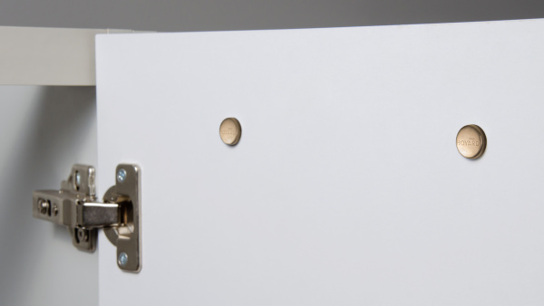 Заглушка для ручек декоративная RZ001AB (AB - Старинная латунь) Boyard