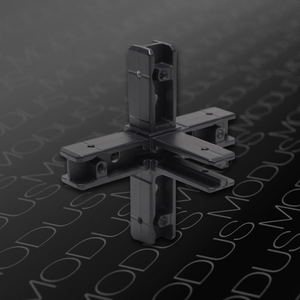 5L уголок соединительный для KS (в комплекте винты 4х12 5шт) A26 Черный матовый